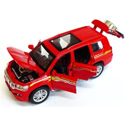Игрушечная машинка красная Toyota - фото 167961