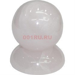 Шарик из розового оникса 5 см 2 дюйма - фото 168399