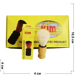 Кисть для бритья KIM с деревянной ручкой 600 шт/кор - фото 168987