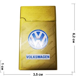 Зажигалка газовая металлическая Volkswagen - фото 169545