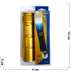 USB Flashlight фонарик (Y-1-U1) с зарядкой USB - фото 171144
