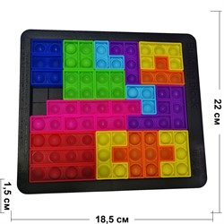 Игрушка паззл Building Blocks из пупырок - фото 172971