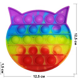 Антистресс Котик пупырка сенсорная игрушка попит - фото 172973