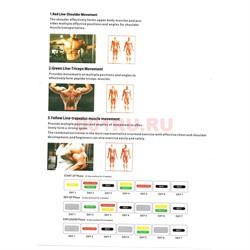 Тренажер для отжиманий Foldable Push Up Board - фото 173045