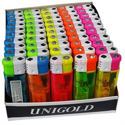Зажигалка Unigold BS-888 турбированная 50 шт/блок - фото 173570