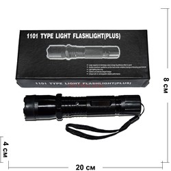 Фонарь-электрошокер 1101 Type Light Flashlight (Plus) 100 шт/коробка - фото 175215
