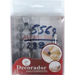 Набор для декорирования тортов из 15 шт (5569) Decorador 288 уп/кор - фото 175551