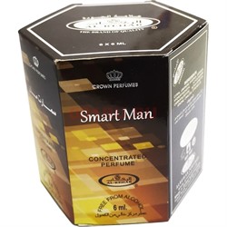 Арабские масляные духи Al-Rehab 6 мл «Smart Man» без спирта 6 шт/уп - фото 176187