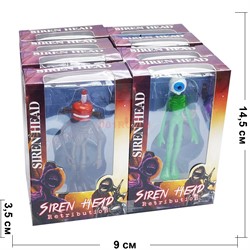 Игрушка силиконовая Siren Head Retribution 12 штук/блок - фото 177310