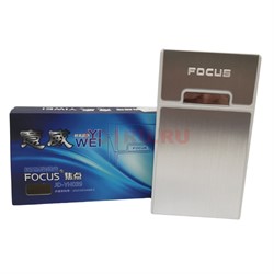 Портсигар кейс для 20 тонких сигарет Focus JD-YH039 - фото 178680