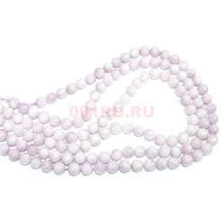 Нитка бусин 6 мм из кунцита 45 см - фото 181340