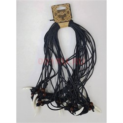 Подвеска (HR-1367) клык маленький 12 шт/упаковка - фото 186497