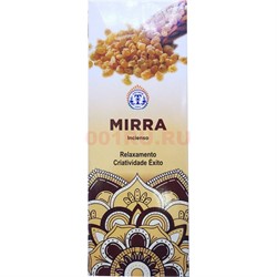 Благовония Mirra индийские OMTiRTH India 6-гранники - фото 186537
