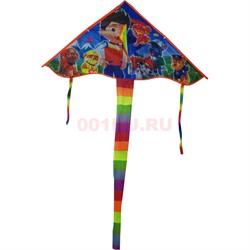 Воздушный змей с рисунками 200x100 см 20 шт/упаковка - фото 187057