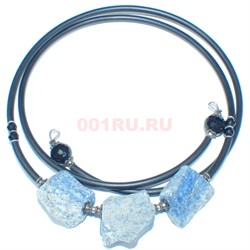 Чокер из содалита 15 см - фото 187651