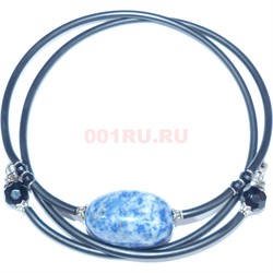 Чокер из содалита 14 см - фото 187655