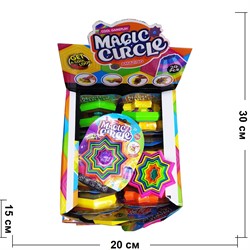 Игрушка Magic Circle снежинка 24 шт/упаковка - фото 187778