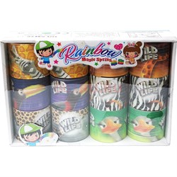 Радуга пружинка Wild Life 80 мм диаметр 12 шт/упаковка - фото 187986