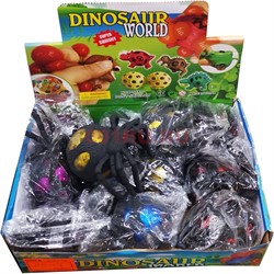 Игрушка антистресс Паук с блестками 12 шт/упаковка - фото 188418