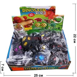 Игрушка антистресс Паук с блестками 12 шт/упаковка - фото 188419