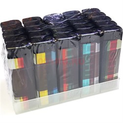 Зажигалка KKK турбо 3KD-859-1 клетка 50 шт/упаковка - фото 190264
