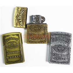 Зажигалка газовая Jack Daniel's (стилизация под бензиновую) 25 шт/бл - фото 191471