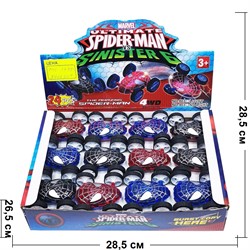 Машинка иннерционная Spider-Man vs Sinister 6 Marwel 24 шт/упаковка - фото 191739