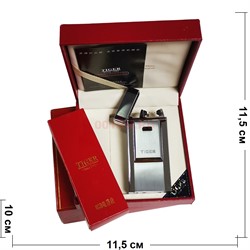 Зажигалка Tiger разрядная "металл" с зарядкой от USB (J-01-900) - фото 194972