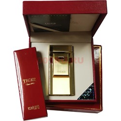 Зажигалка Tiger разрядная "под золото" с зарядкой от USB (J-02-900) - фото 194993