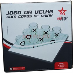 Игра «Пьяные крестики-нолики» квадратные стопки средние - фото 196424