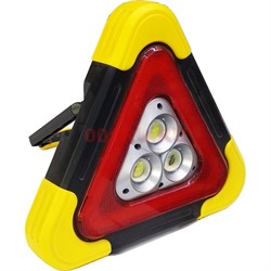 Фонарь LED светодиодный знак аварийной остановки 24x26 см - фото 200528