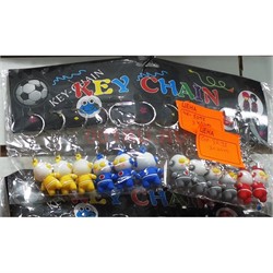 Брелок резиновый (GK-3292) роботы цветные 120 шт/блок - фото 201208
