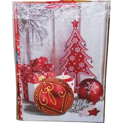 Пакет подарочный новогодний 50x78x18 см 12 шт/упаковка - фото 201334