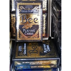 Карты игральные Bee Gold Stinger 54 карты/колода - фото 201819