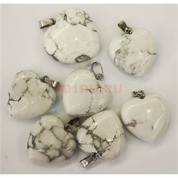 Сердце подвеска 2x2 см из кахалонга (цена за 1 шт) - фото 202630