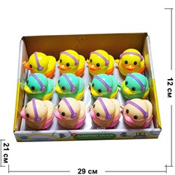 Игрушка заводная Утка Jumping Duck 12 шт/упаковка - фото 203393