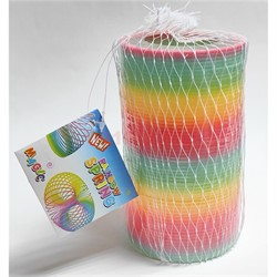 Игрушка пружинка Радуга большая 15x8,5 см - фото 203661