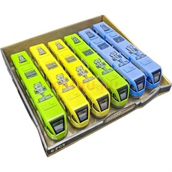 Игрушка машинка вагон метро Urban Subway 6 шт/упаковка - фото 204111