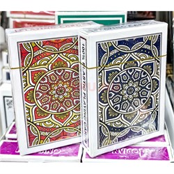 Карты игральные покерные 8298 колода 54 карты 100% пластик - фото 204930