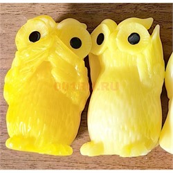 Сова из янтаря 6,5 см - фото 209657