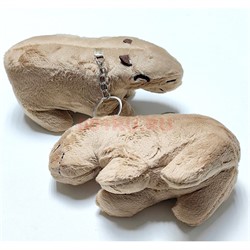 Брелок Капибара мягкий 12 шт/упаковка - фото 212451