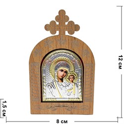 Иконка деревянная (KN-G-373) с подставкой 12 шт/упаковка - фото 213669