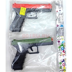 Пистолет игрушечный со звуком (RT-288) цвета в ассортименте - фото 214571