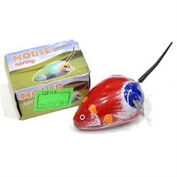 Игрушка заводная Мышка - фото 214863