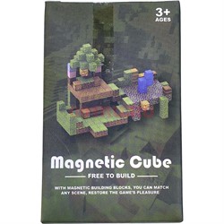 Головоломка магнитная Magnetic Cube 12 кубиков  24 шт/упаковка - фото 216532