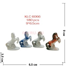 Лошадь на дыбах из фарфора (KLC-6066) символ 2026 года - фото 221455