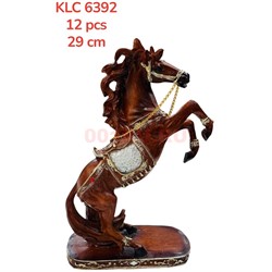 Лошадь статуэтка (KLC-6392) высота 29 см из полистоуна - фото 222401