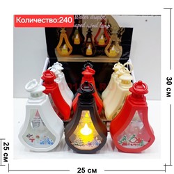 Светильник большой (432) в виде фонаря пластмассовый 12 шт/упаковка - фото 223033