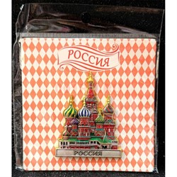 Магнит большой Россия собор 12 шт/упаковка (M-005) - фото 227537