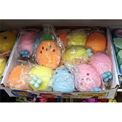 Антистресс игрушка резиновая Ананас 12 шт/упаковка - фото 229256